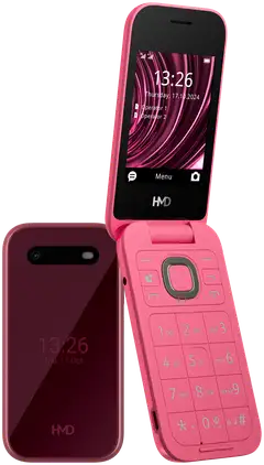 HMD Peruspuhelin 2660 Flip punainen - 1