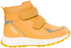 Viking lasten vedenpitävä ulkoilukenkä Equip Glow - Mustard - 1
