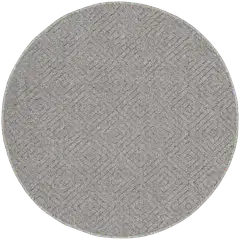 ihankotona matto Selja Ø100 cm harmaa - 1