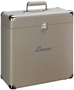 Lenco TTA-302 vinyylilevykotelo 30 levylle taupe - 2