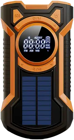 Xtorm Just In Case Powerbank ja jä hätäradio 5000mAh aurinkopaneelilla - 1