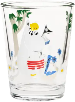 Moomin Arabia Finland Muumi juomalasi 22cl Lähdetään lomalle - 1