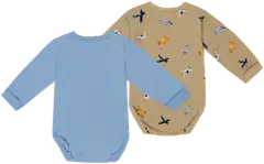 Ciraf vauvojen body 250B260130 2-pack - 15-1217tcx mojave desert - 2