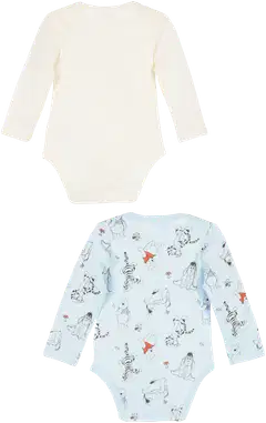 Disney vauvojen body 2-pack Nalle Puh ZH03030 - Valkoinen/v.sininen - 2
