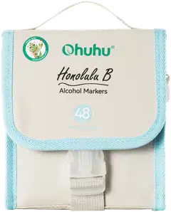 Ohuhu Honolulu B huopakynä kaksikärkinen 48 kpl Pastelli - 1