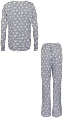 TEX naisten pyjama I973897 - grey light - 2