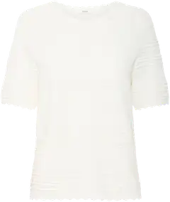 B.young naisten neulepusero Byopeya - Optical white - 1
