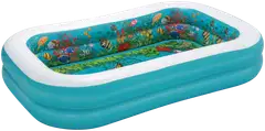 Bestway 3D Undersea Adventure uima-allas 2.62m x 1.75m x 51cm - 1
