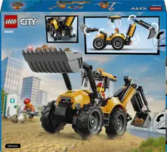 LEGO® City Great Vehicles 60480 Keltainen traktorikaivuri - 4