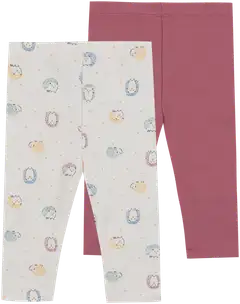 TEX vauvojen leggingsit I990668 2-pack - PINK DARK - 2