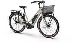 Helkama e-Aino 27,5" Sähköpyörä 5-vaihdetta runko 48 cm valkosavi - 2