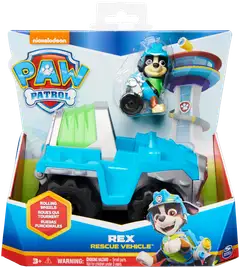 Paw Patrol Perusajoneuvo - Rex - 1