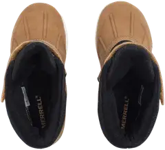 Merrell lasten vedenpitävä talvikenkä Snow Bank 5.0 - Wheat/Black - 6