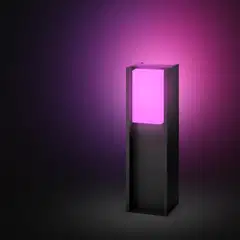 Philips Hue Turaco -pylväsvalaisin 8.1W 1000-20000K 1100LM anthracite säädettävä lämpimästä viileään - 5