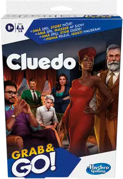 Hasbro Matkapeli Cluedo Grab&Go - 1