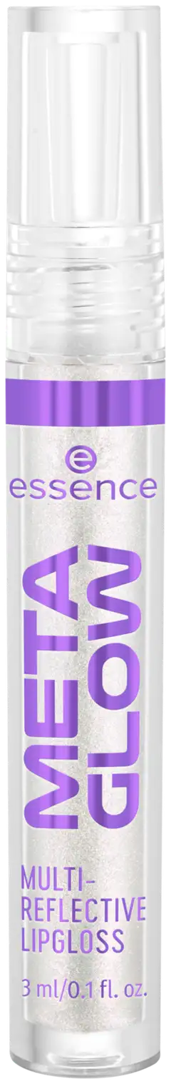 essence META GLOW MULTI-REFLECTIVE LIPGLOSS 01 Cyber Space 3 ml - 2