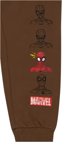 Spiderman lasten collegehousut SPQ30006 - Brown - 3