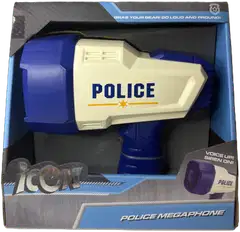 Icon Police megafoni ja sireeni - 1