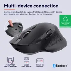 Trust Ozaa+ langaton hiiri musta - 8