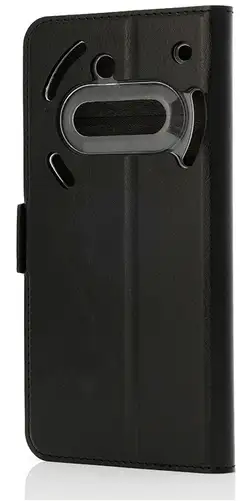 Wave Book Case, Nothing Phone (3a), Musta - 2