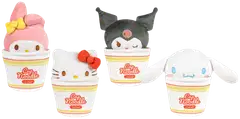 Pehmo Hello Kitty nuudelipurkit  25 cm erilaisia - 1