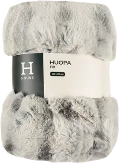 House huopa Bunnyfur 130x170 cm harmaa - 1