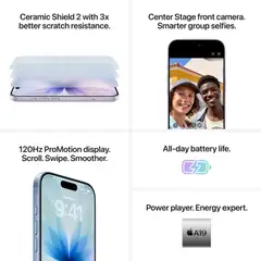 Apple iPhone 17 512GB - valkoinen - MG6Q4QN/A - 4