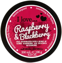 I Love hoitava vartalovoi Raspberry&Blackberry 200ml - 2