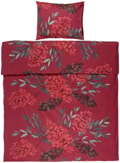 Pentik Joulun Hetki pussilakanasetti 150x210 cm + 50x60 cm punainen - 2