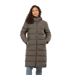 Jack Wolfskin naisten frozen palace coat 1204133 - cold coffee - 2