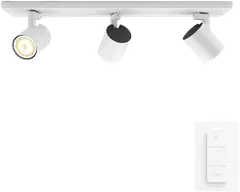 Philips Hue Runner -kohdevalaisin kolmella spotilla 4.2W 2200-6500K 400LM valkoinen - 1