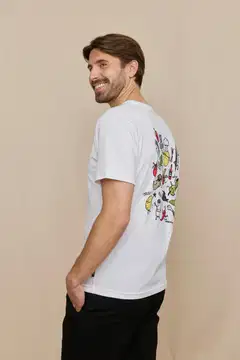 Finlayson miesten t-paita Art of Taste - White - 5