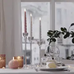Star Trading Led-antiikkikynttilä Flamme Shine 2 kpl/pkt, valkoinen - 4