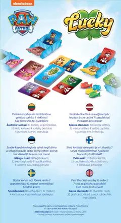 Trefl Paw Patrol lautapeli Ryhmä Hau Lucky - 3