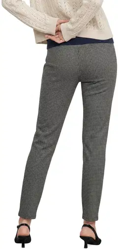 London Fog naisten jacquard-leggingsit 222L263309 - black grey aop - 3
