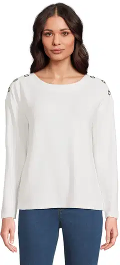 House naisten pusero Details 213H262903 - white - 1