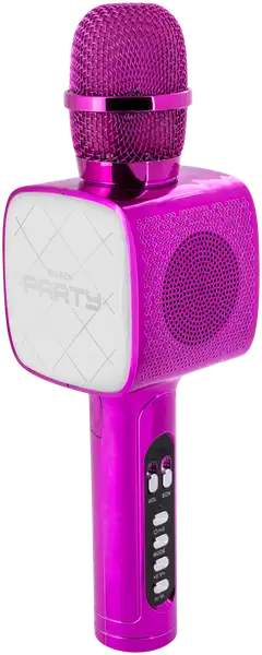 BigBen karaokemikrofoni Bluetooth yhteydellä pinkki - 3