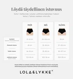 Lola&Lykke saumattomat synnytyksen jälkeiset tukialushousut - musta - 5