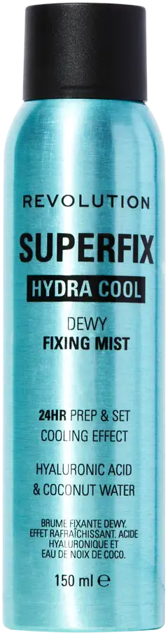 Revolution superfix hydra cool meikinkiinnityssuihke 150ml viilentävä - 1