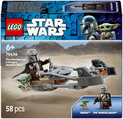 LEGO® Star Wars TM 75436 Mandalorialaisen ja Grogun kiituripyörä - 6