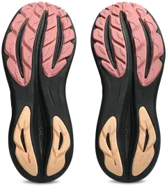 Asics Gel-Pulse 17 naisten Gore-Tex kenkä - BLACK/APRICOT CRUSH - 5
