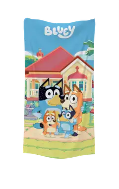 Bluey lasten kylpypyyhe 70x140 cm monivärinen - 2