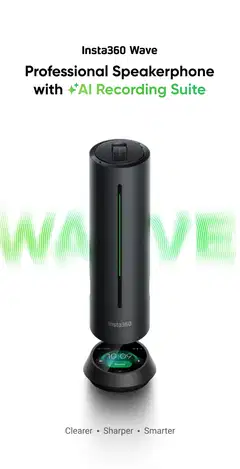 Insta360 konferenssikaiutin Wave - 30