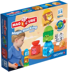 Geomag Magicube Stacking Safari -Rakennussetti - 2