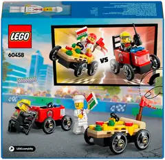 LEGO® City Great Vehicles 60458 Pizza-auto vastaan  paloauto – kilpa-autopakkaus - 3