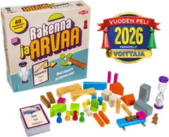 Tactic lautapeli Rakenna ja arvaa - 3