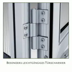 Kreative Gartentechnik kasvihuone Santini II 6,06 m2 antrasiitinharmaa - 2