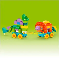 LEGO® DUPLO Town 10451 Dinosauruksia pyörien päällä – 3in1-setti - 8