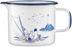 Muurla emalikannu Muumi Sailors 1,3 l - 1