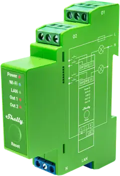 Shelly Pro Himmennin 2PM - 1